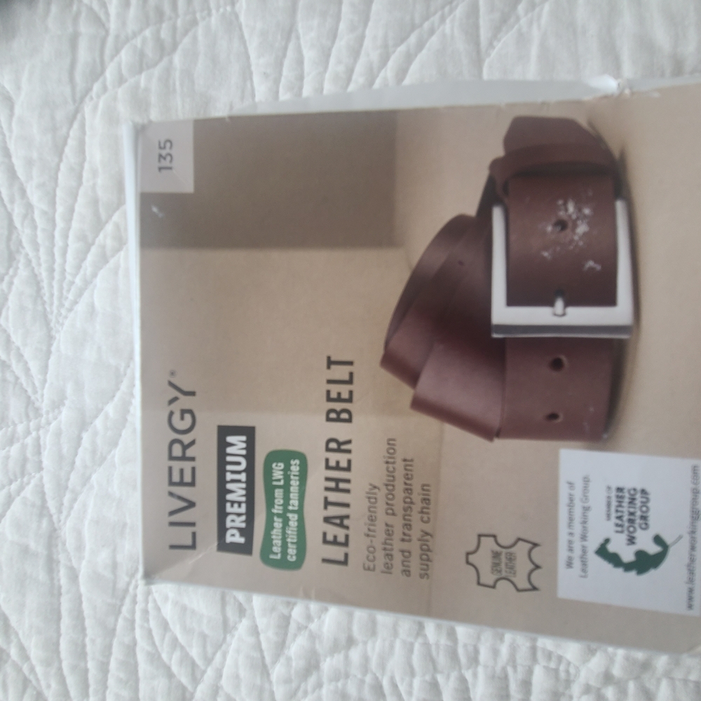 Brown Leather Belt